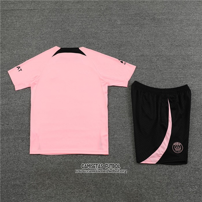 Chandal del Paris Saint-Germain Manga Corta 2022/2023 Rosa - Pantalon Corto